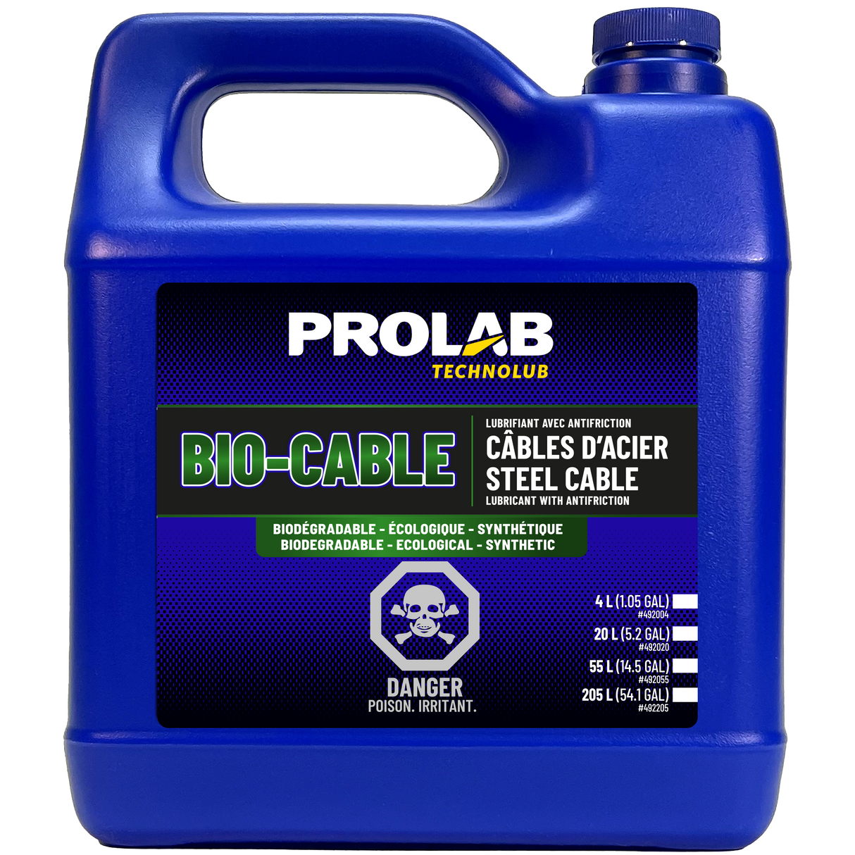 Lubricant for steel cables