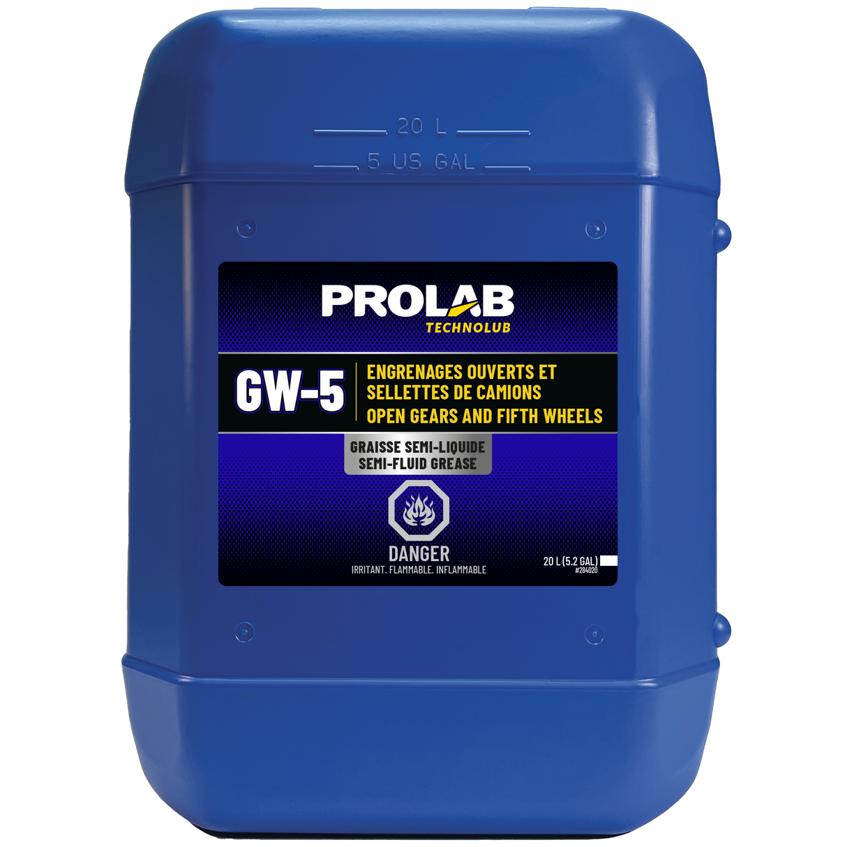 Graisse semi-liquide pour sellettes de camions et engrenages ouverts