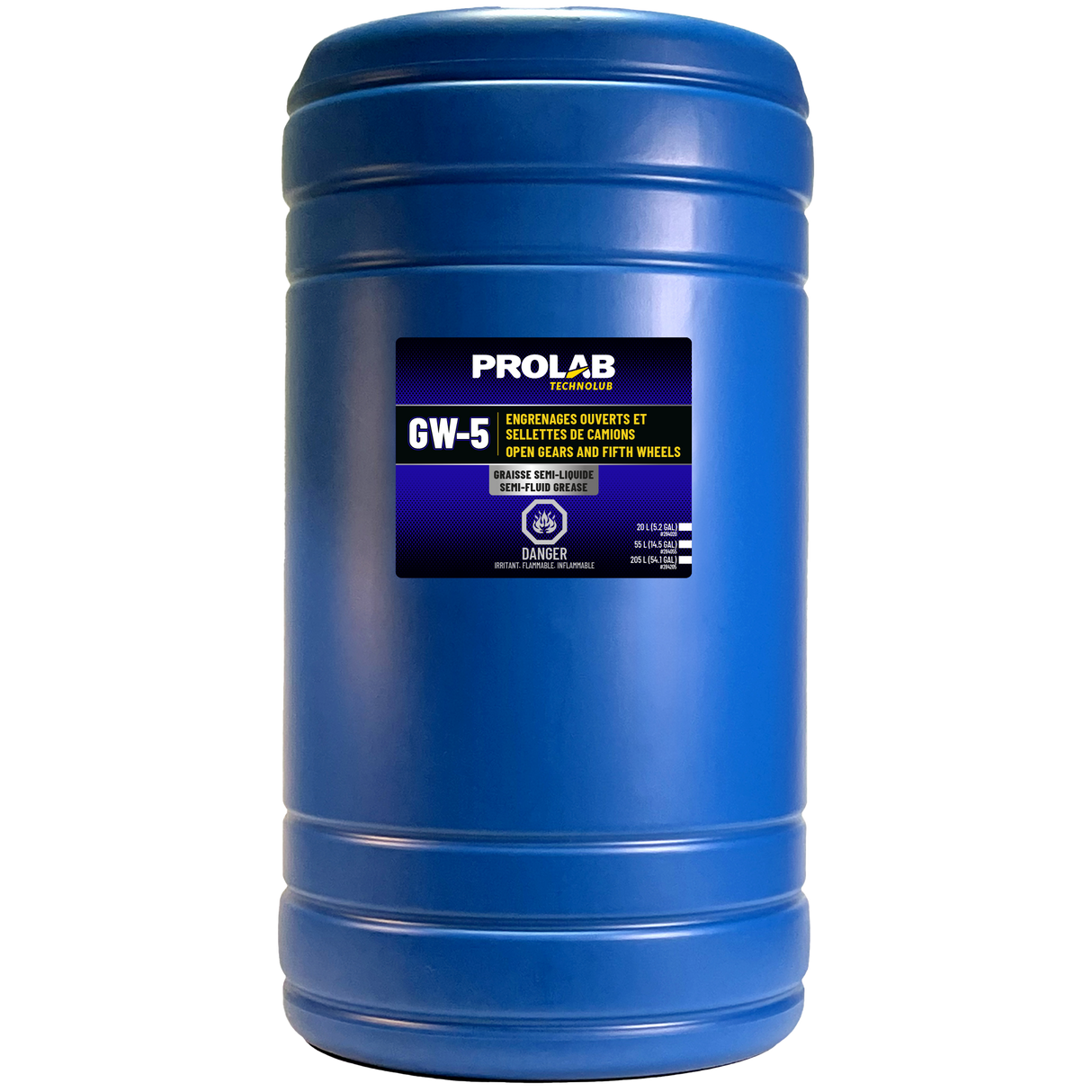 Graisse semi-liquide pour sellettes de camions et engrenages ouverts